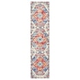 thumbnail image 4 of MeyJey 2'x8' Boho Runner Rug for Hallway, Non Slip Machine Washable Rug Distressed Vintage Floor Carpet for Bedroom Kitchen Laundry Room, Red/Blue/Beige, 4 of 14