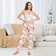 thumbnail image 6 of FORMRS Women's Pajama Pants with Pockets Soft Comfy Loungewear Sleep Bottom, Sizes S-2XL, Christmas Snowman, 6 of 8