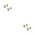 thumbnail image 2 of Sonducket 2 uds mujer tornillo corazón moda Studs pendientes joyería Type4 NO4, 2 of 6