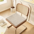thumbnail image 6 of YYUZH Linen Dining Chair Cushion with Removable Washable Cover and Anti-Slip Strap Design, Thickened Seat Pad for Home Office and Dining Chairs, 6 of 6