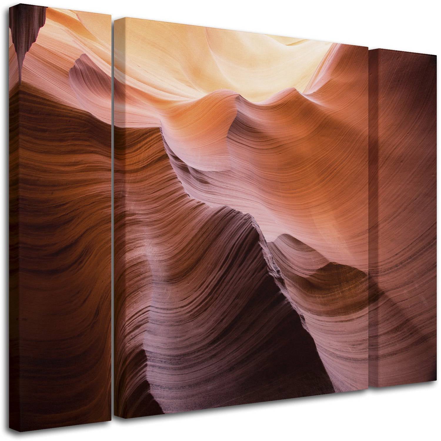 Trademark Fine Art ''Smooth II'' by Moises Levy 24" x 32" Multi Panel Art Set (886511904996)