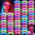 thumbnail image 1 of Gafas LED Glow Glasses HONLYNE, 105 unidades, para niños y adultos, 1 of 7