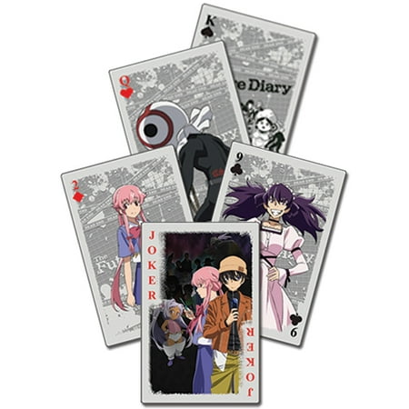 Playing Card - Future Diary - New Poker Game Anime Gifts Toys Licensed (Best Anime Card Game)