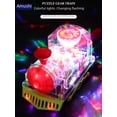 thumbnail image 3 of Kids' Electric Toy Train with Transparent Gears, Lights & Music - Universal Moving, Educational STEM Learning Toy for Toddlers 0-3 Years, Includes Screwdriver (R05 Model), Ideal for Hands-On Play &, 3 of 5
