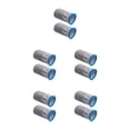 thumbnail image 2 of Monstrate Paquete de 2 juegos de teléfono Mangas para los dedos Guantes antideslizantes a prueba de sudor Pantalla táctil portátil Cómodas Gris argent 5Conjunto, 2 of 6