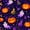 Color 1, variant on Peel and Stick Wallpaper Halloween Pumpkins Skulls Ghosts Bats Dark 24in x 118in Contact Paper Removable Self Adhesive Wall Mural Wall Decor for Bedroom Kitchen Cabinets