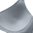 thumbnail image 4 of SMihono Women Full Coverage Push Up Daily Bra Comfortable Everyday Bra Easy Close Comfy Support Bras with Adjustable Straps Gray M, 4 of 5