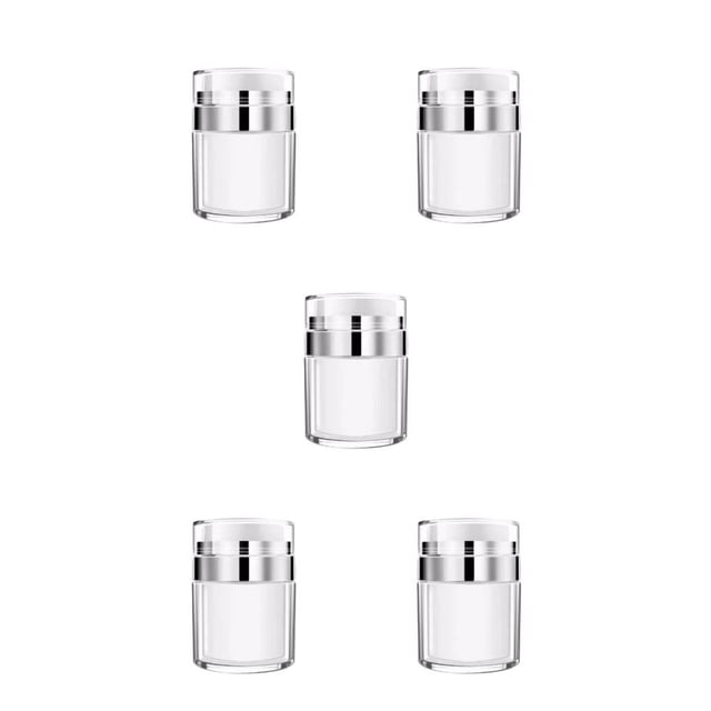 Moyic Latas de viaje al vacío, conveniente, portátil, pequeña lata de crema, botellas vacías, contenedor multipropósito duradero, Type5 NO5