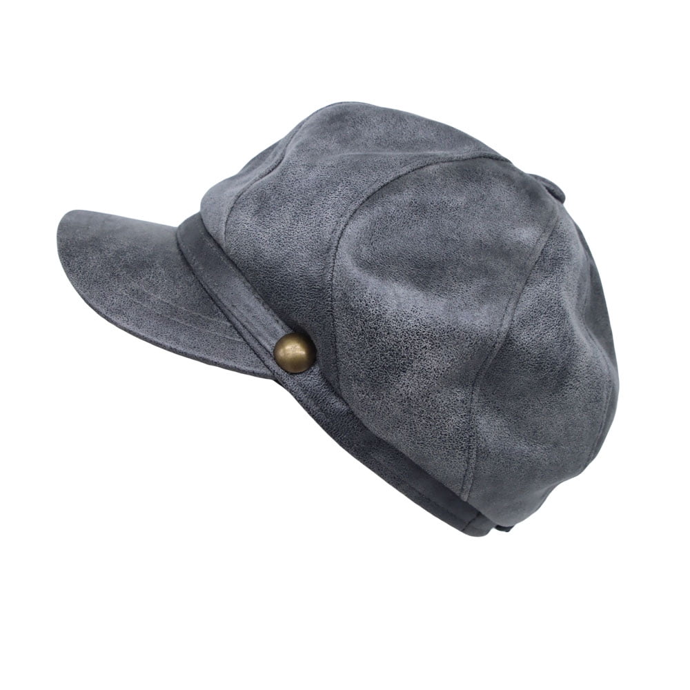 Leather sales applejack hat