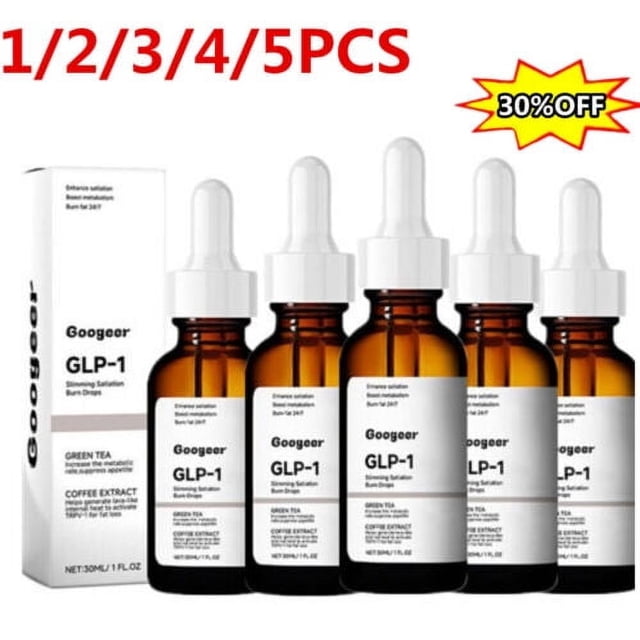 GLP-1 Gotas quemadoras de grasa para bajar de peso, suplemento dietético, gotas adelgazantes, 30 ml, 1-5 veces más barato que el original.