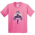 thumbnail image 3 of Inktastic Beautiful Purple Anime Witch Youth T-Shirt, 3 of 5