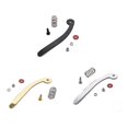 thumbnail image 3 of Repuesto de puente de vibrato y trémolo para guitarra, compatible con Bigsby (plata, accesorios de colores aleatorios) s202412242594, 3 of 3