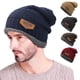 thumbnail image 2 of Gorro de invierno Temacd para hombre, unisex, de punto, de forro polar grueso, suave y resistente al frío, de felpa, para uso diario., 2 of 7