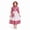 Pink, variant on REDARER Kids Country Prairie Cosplay Costume 4‑Piece Set for Halloween Fancy Dress Stage Role Play Themed Party Outfit,5 Years