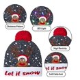 thumbnail image 3 of Gorro de Navidad TANGJMXG con luz LED 6 luces LED unisex, 3 of 4