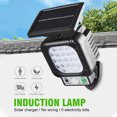 thumbnail image 4 of Lámpara solares para exteriores con sensor de movimiento PIR de luz solar LED para exteriores para entrada de porche JShteea Para estrenar, 4 of 8