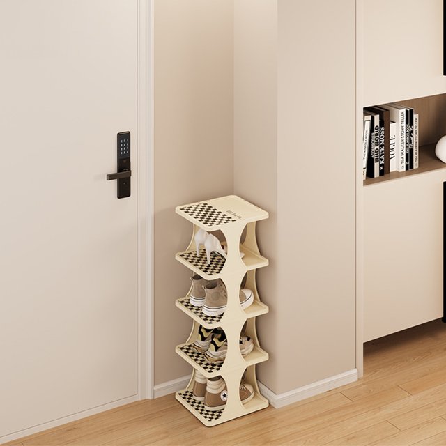 Estante organizador de zapatos de múltiples capas, multifuncional, Simple para el hogar, la oficina y el hogar