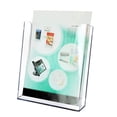 thumbnail image 3 of NIAIZEK 2Pcs Transparent Office File Holder with Stable Base for Document Organization, 3 of 6