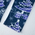 thumbnail image 5 of Odeerbi Christmas Pajamas For Family Boys Girls Trendyable Print Parent-child Suit Baby Blue, 5 of 7