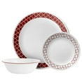 thumbnail image 1 of Corelle® Crimson Trellis Dinnerware Set 12pc, 1 of 2
