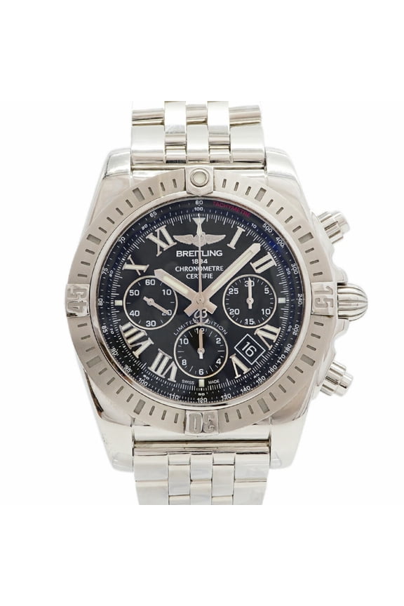 Pre-Owned Breitling Chronomat 44 JSP Japan Limited Edition (500 pieces) AB01153A AB0115 Black...