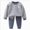 Navy, variant on Children Wool Thermal Underwear Set Clothes And Pants Boy Girls And Girls 6-12 Months Boy Girl Light Pink Fall Winter Tops Pants Pajamas & Dailywear Set