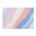 thumbnail image 7 of Yayeee Bath Rug for Bathroom Floor Non Slip Rectangle Fluffy Soft Absorbent Mat, 16"x24", Abstract Blue, 7 of 7