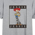 thumbnail image 3 of Toy Story 4 - Type Block Jessie - Juniors Ideal Flowy Muscle T-Shirt, 3 of 5