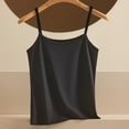 thumbnail image 2 of Women's Plus Slim Fit Scoop Neck Camisole Tank Tops Adjustable Spaghetti Strap Solid Sleeveless Shirts, Basic Casual Summer Everyday Wear Layering Undershirt 2026, 2 of 5