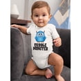 thumbnail image 2 of Cuddle Monster Bodysuit Infant -Smartprints Designs,  24 Months, 2 of 4