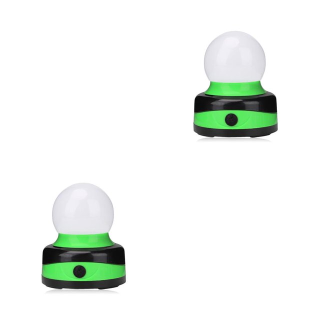 Naiovety Luces de camping Linternas LED Linternas LED alimentadas por con imanes Suministros de emergencia Artículos esenciales para Verde 2piezas