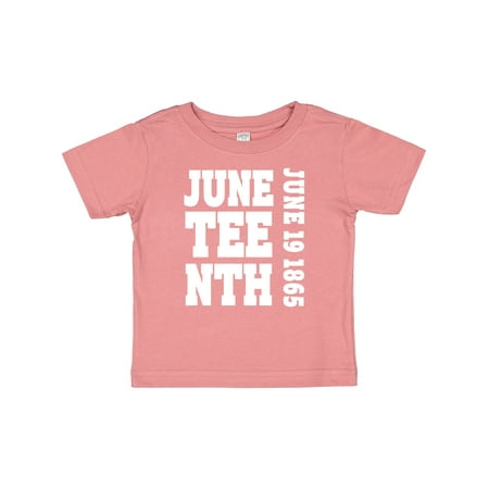 

Inktastic Juneteenth June 19 1865 Gift Baby Boy or Baby Girl T-Shirt