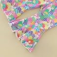 thumbnail image 6 of Ymyiu Newborn Clothes for Girls Newborn Baby Girl Clothes Infant Romper Spring Summer Outfits Gifts Bottoms Pant Sets for Girls 9 12 Months (Red,9-12 Months), 6 of 7