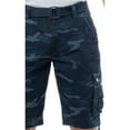thumbnail image 3 of X RAY JEANS Men's 12.5" Inseam Cargo Shorts, Navy Camo, 40, 3 of 6
