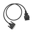 thumbnail image 4 of Diagnostic OBD2 Male to DB25 Male Cable Adapter 16Pin 102cm/40in Replacement for SBB V33 Key Programmer, 4 of 5