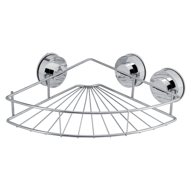 Organizador de Carritos de Ducha de Almacenamiento de Acero Inoxidable Con Tazas de Succión de Vacío para la Cocina de Sin Instalación de Rastroo