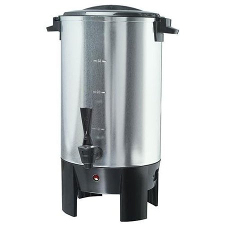 UPC 887684377891 product image for continental electric cp43699 30-cup stainless steel single coffee wall urn, silv | upcitemdb.com