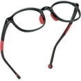 thumbnail image 1 of LifeArt Kid Blue Light Blocking Glasses, Filter 85% of Harmful Blue Light, Anti Eyestrain and Blurry, Computer Glasses(Black Red), 1 of 7