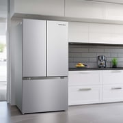 Hamilton Beach 20.3 cu. ft. Frost-Free French Door Refrigerator, Platinum HZ7602