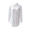 thumbnail image 4 of Spring Tops For Women Slit Side V Neck Long Sleeve Button Down Fashion Blouse, 4 of 6