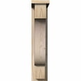 thumbnail image 2 of 5 1/2"W x 14"D x 26"H Newport Smooth Corbel w/Backplate, Douglas Fir, 2 of 9
