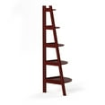 thumbnail image 4 of Bowery Hill 5 Shelf Corner Bookcase in Cherry, 4 of 5