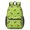 Dog and Dot Green Pattern, variant on Dog and Dot Green Pattern 17" Waterproof Oxford School Backpacks for Teens, S-Shape Padded Straps, for School, Travel, Hiking, Camping