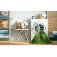 thumbnail image 2 of Ahgly Tapis d'Intérieur Lavable en Machine Rond Vert Algue, 5 Pieds Rond, 2 of 7