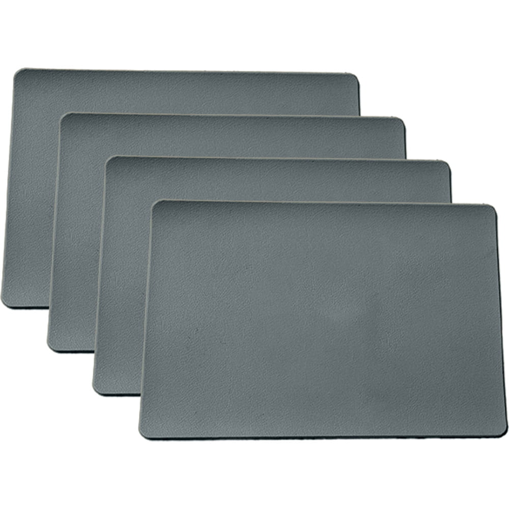 Leather Placemats, Table Mats, Set of 4, Easy to Clean for Kitchen