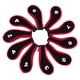 thumbnail image 1 of Juego de 10 fundas para cabezas de palos de golf, resistentes al agua, con número de serie Rojo y negro, 1 of 9