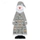 thumbnail image 1 of White Calendario de Adviento de Navidad Calendario de Adviento de fieltro de Papá Noel 3d con bolsillos de 24 días Cuenta atrás de Navidad, 1 of 5