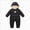 A7-Newborn One-Piece Jumpsuit-Black, variant on 12-18 Months Newborn Infant Snowsuit Toddler Winter Coat Baby Girl Clothes Warm Jacket 0 3 6 Month Boys And Girls Baby Romper Pajamas Crawling Clothes