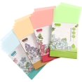thumbnail image 1 of 400 hojas de papel absorbente de aceite facial de 4 colores, papel absorbente de aceite, hojas de papel secante de aceite para suministros de maquillaje de viaje, 1 of 5
