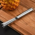 thumbnail image 4 of Pineapple Eye Peeler Remover Tool,V Shape Stainless Steel Pineapple Eye Peeler Remover,Multipurpose Pineapple Eye Clip,Pineapple Eye Cutter for Home Kitchen Fruit Tool N9J7, 4 of 6